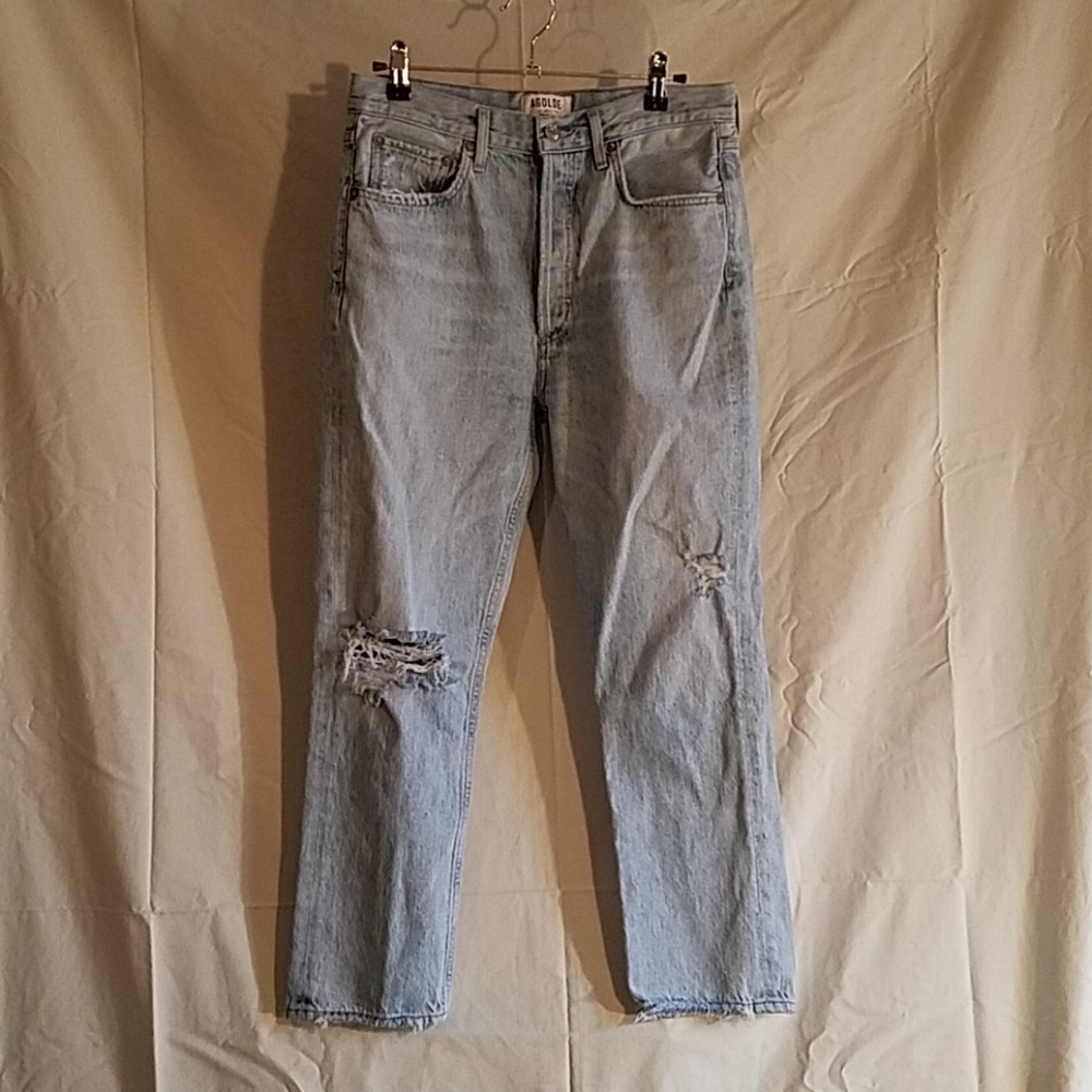Agolde Distressed Riley Jeans